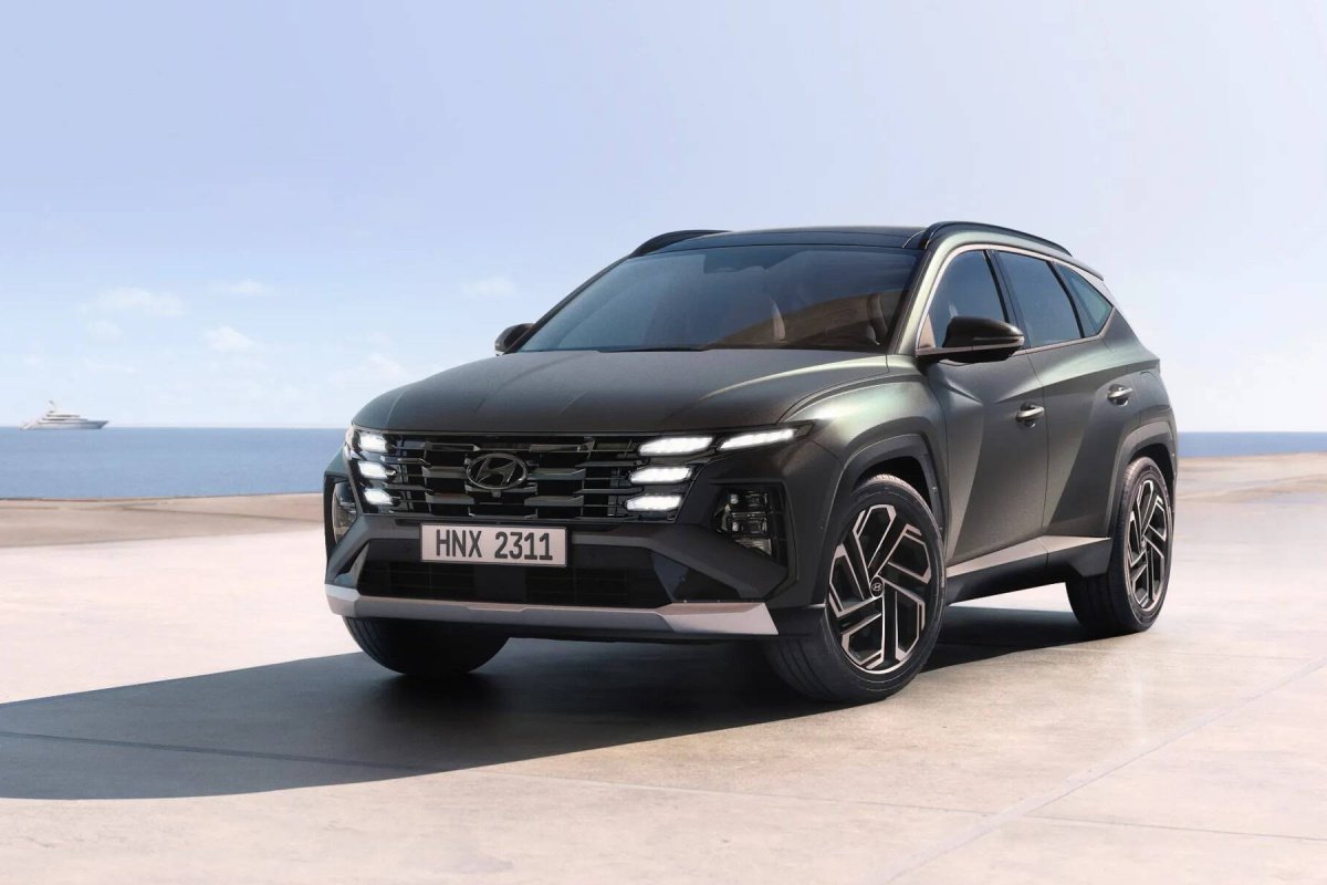 Vue de Hyundai Tucson 2025