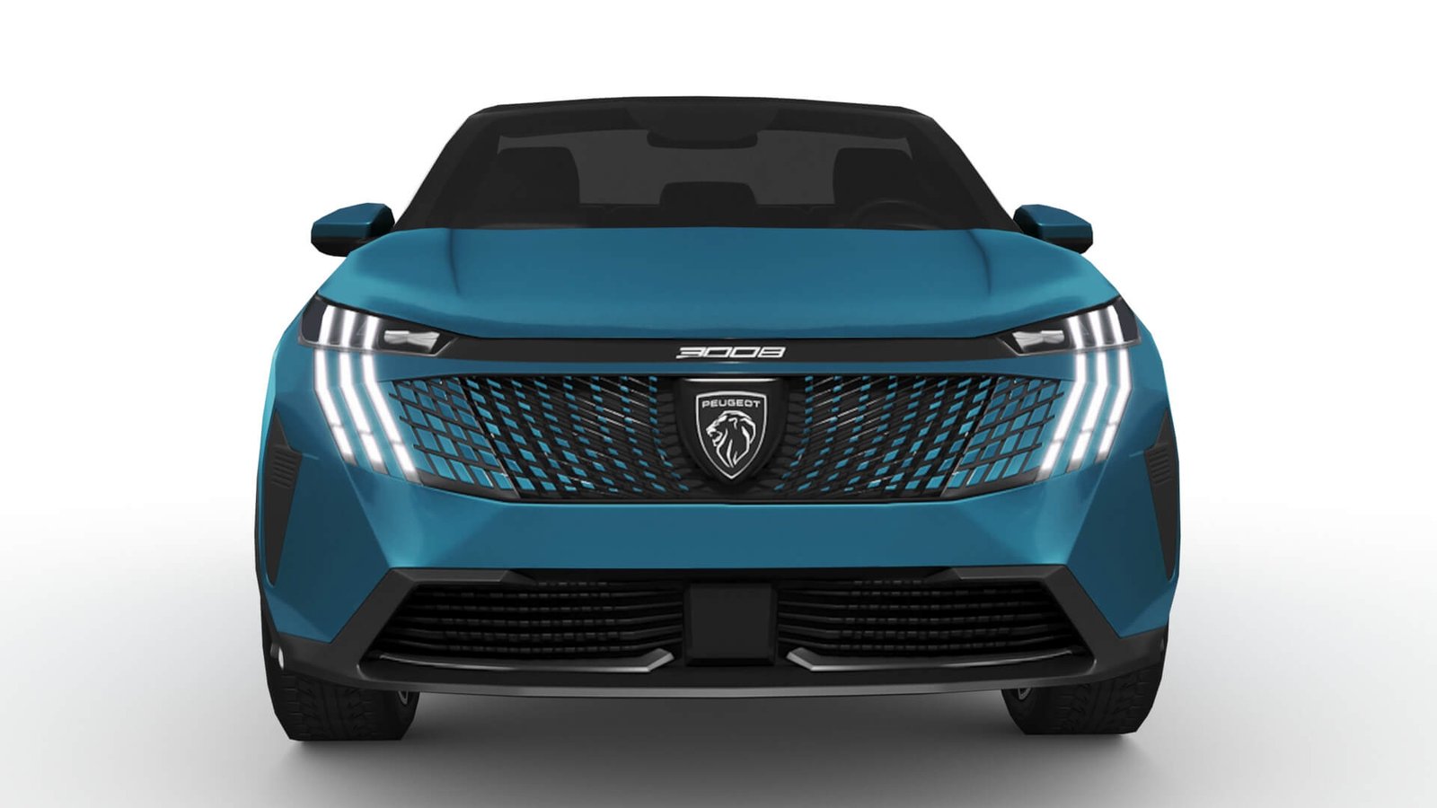 Vue de Peugeot 3008 2024