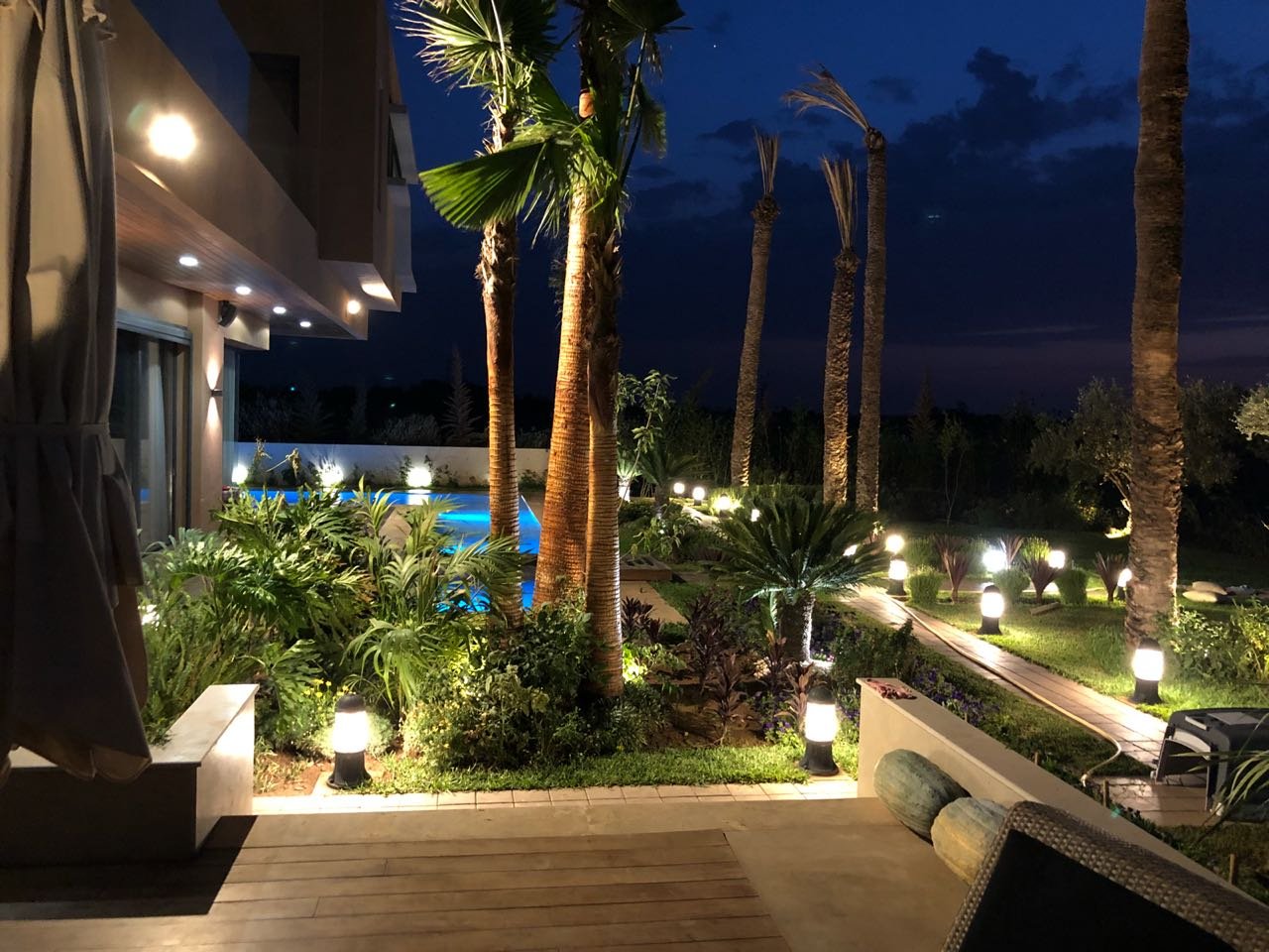 Italien villa front-golf